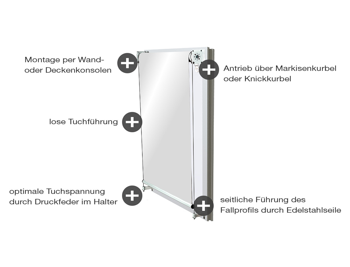 Fenstermarkise ERHARDT SOK - Eigenschaften