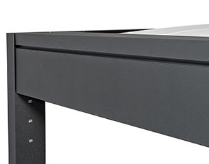 Pergolamarkise QUBE Arc - Design