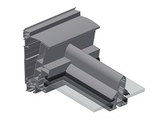 ERHARDT Terrassendach T100/ T150 - Wandanschlusstechnik